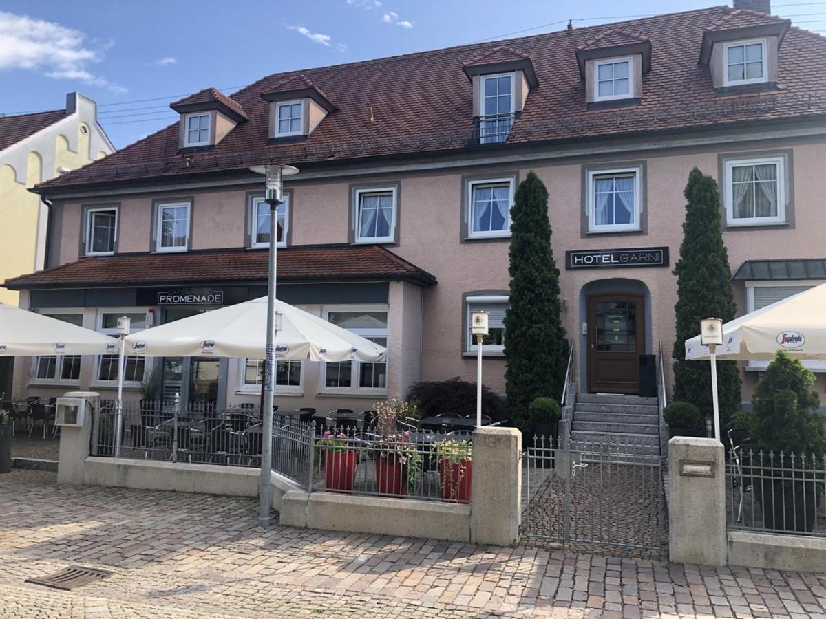 Hotel Garni Promenade Weißenhorn Exterior foto